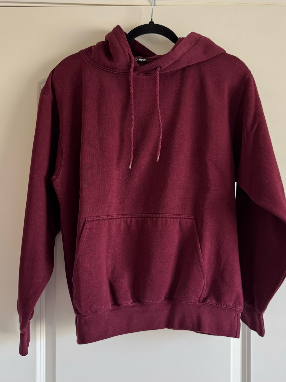Fashion Nova Maroon Hoodie Pullover